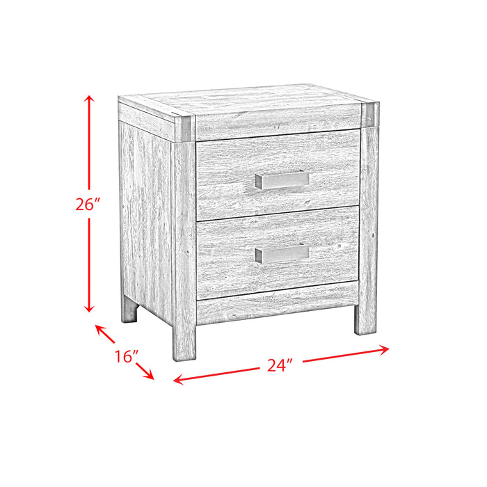 Warner Platform Storage Bedroom Set
