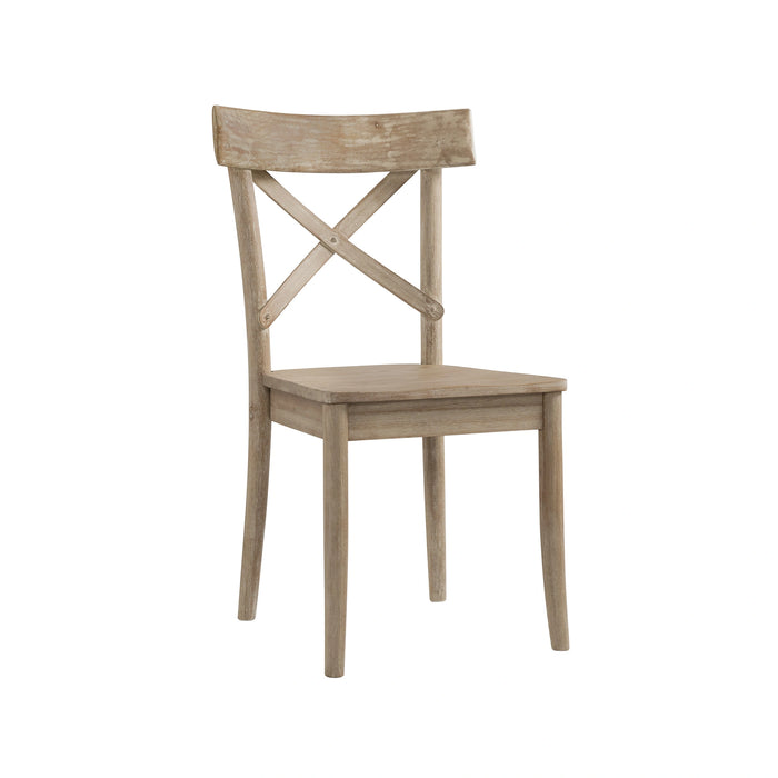 Callista Round Standard Height 5PC Dining Set-Table and Four Chairs