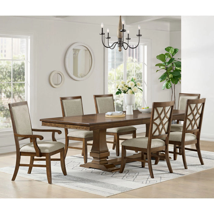 Phillipe Dining Table with with 18" Leaf in Cherry