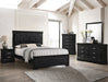 AMALIA BEDROOM MIRROR BLACK image