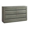 Elements International Zig Dresser in Grey