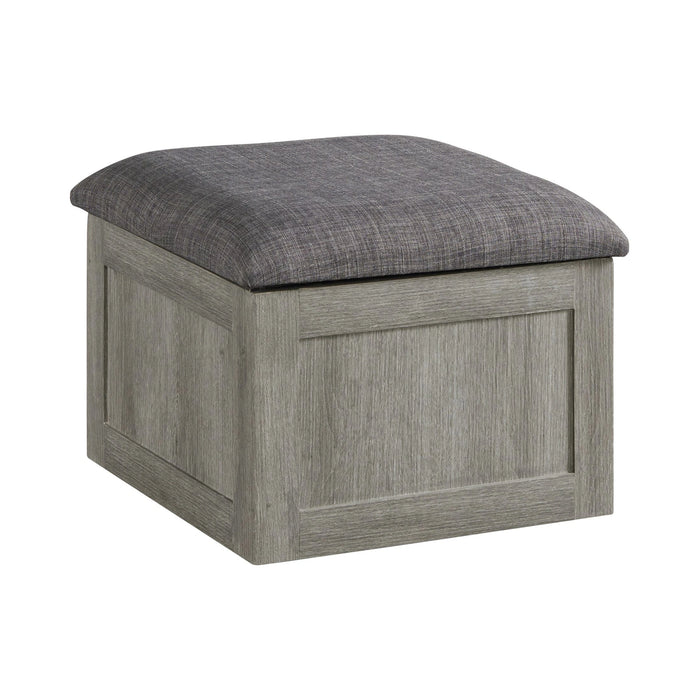 Uster Coffee Table W/Four storage Stools Grey
