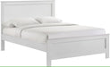 Elements International Catalina Youth Full Panel Bed in White image