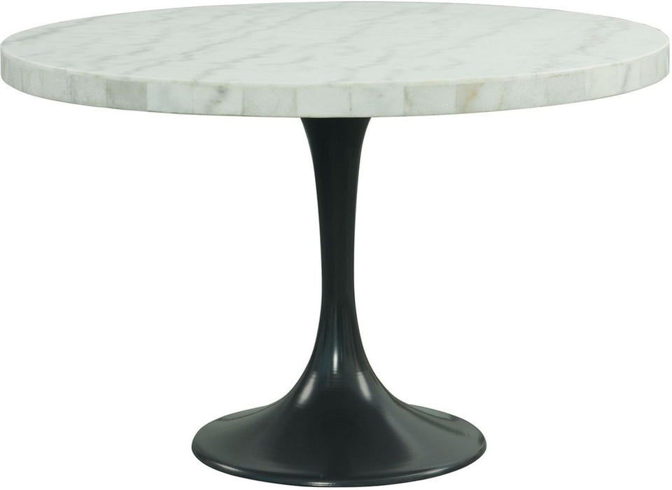 Elements International Celeste Round Dining with Black Base image