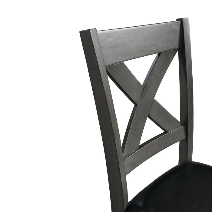 Alex Dining Side Chair Grey (2 PER PACK) - Venta Furnishings (San Antonio,TX)