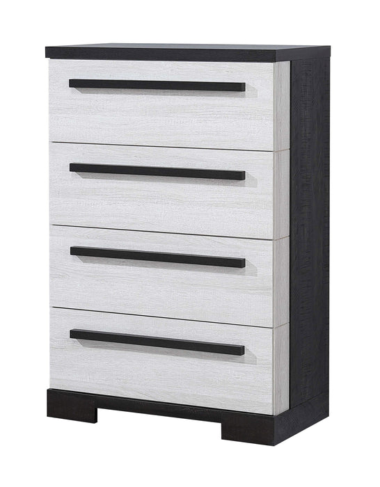 Remington Chest Chalk/ebony - Venta Furnishings (San Antonio,TX)