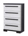 Remington Chest Chalk/ebony - Venta Furnishings (San Antonio,TX)