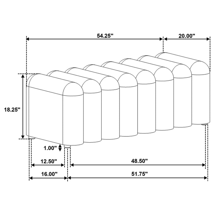 Summer Accent Bench