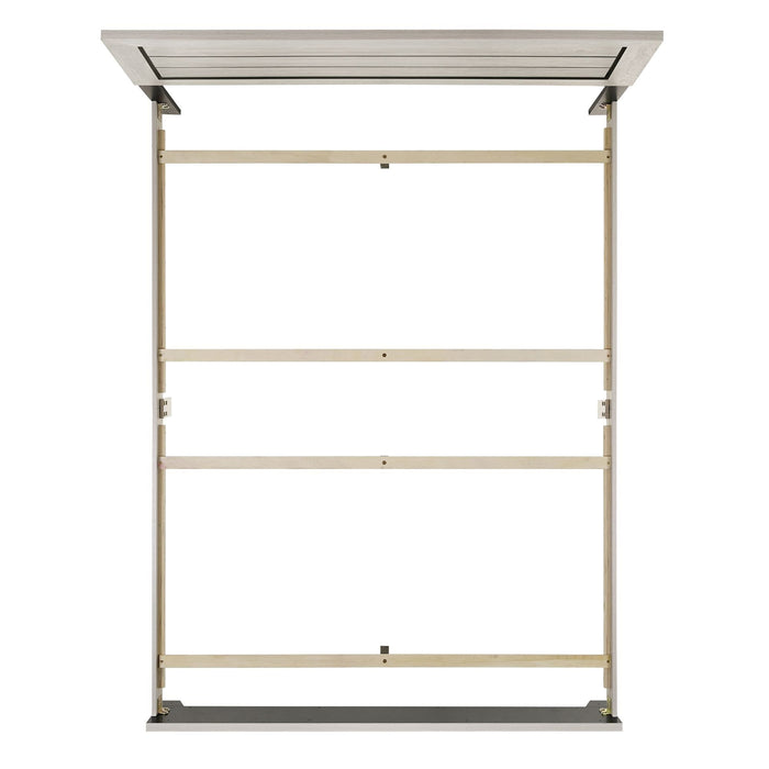 Elements International Makayla Queen Panel Bed in Natural