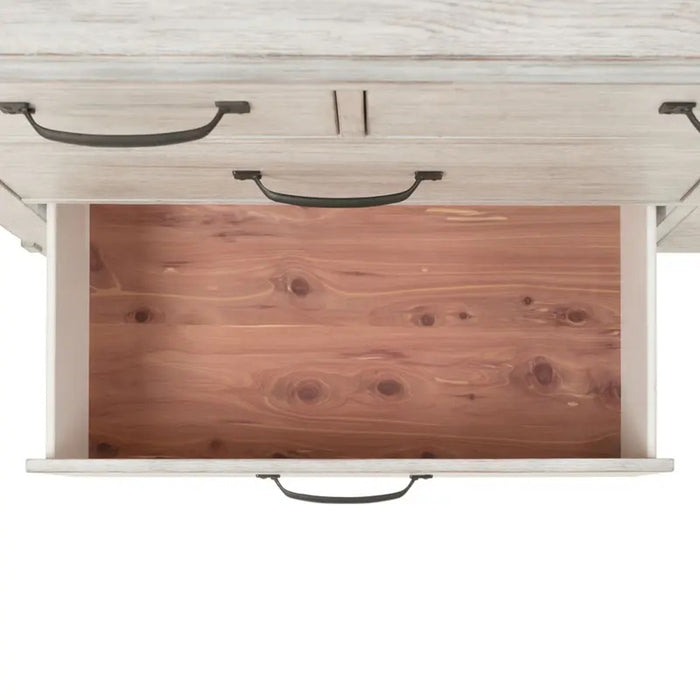 Elements International Scott Chest in White