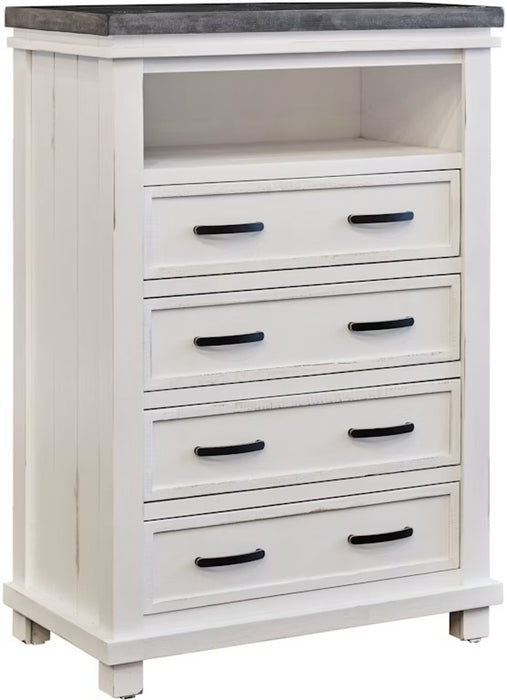 Elements International Madison Chest in White image