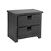 Elements International Vista Nightstand in Grey image