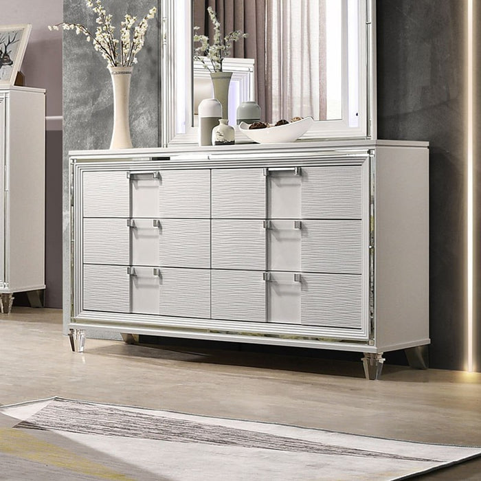 Elements International Twenty Nine Youth Dresser in White